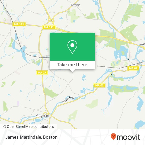 James Martindale map