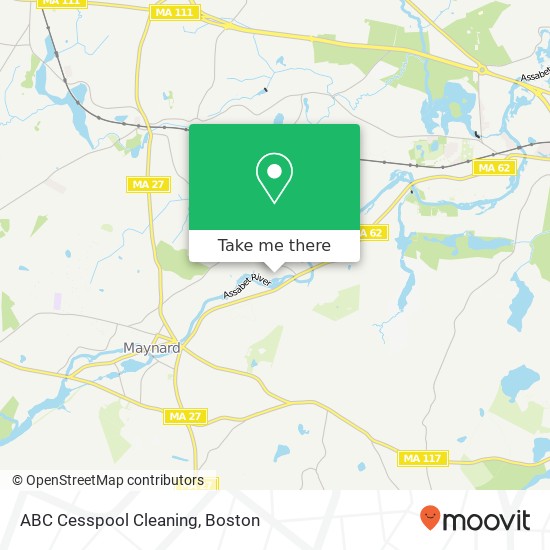 ABC Cesspool Cleaning map