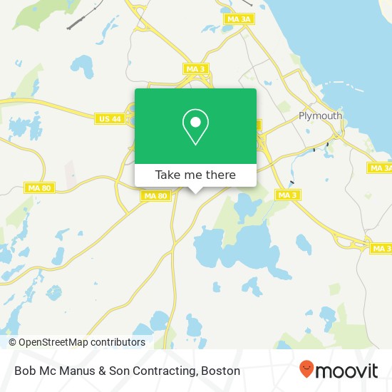 Bob Mc Manus & Son Contracting map