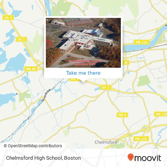 Mapa de Chelmsford High School