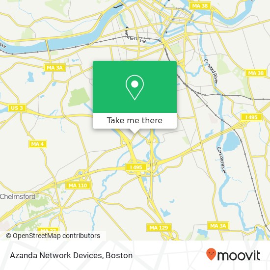 Azanda Network Devices map