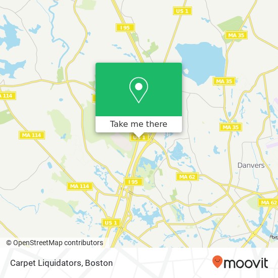 Carpet Liquidators map