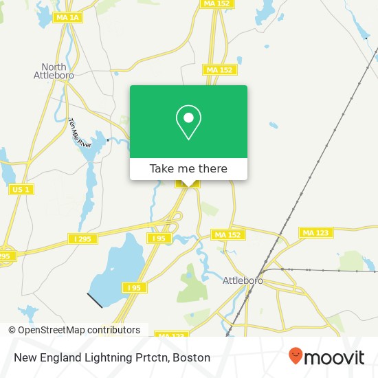 Mapa de New England Lightning Prtctn