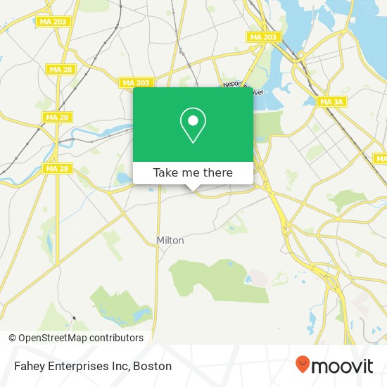 Fahey Enterprises Inc map