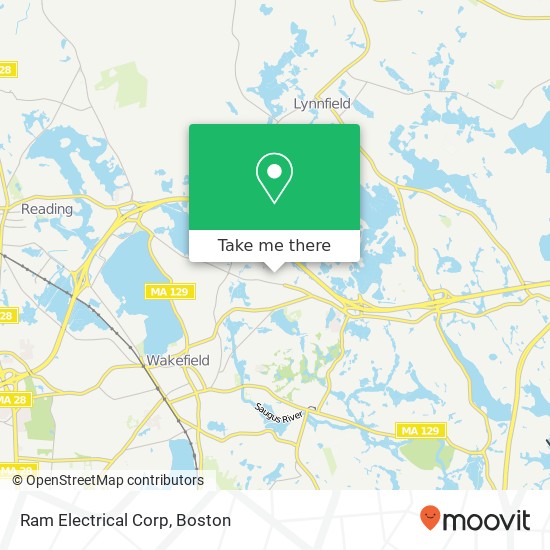 Ram Electrical Corp map