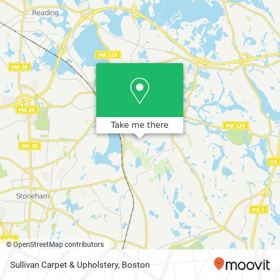 Sullivan Carpet & Upholstery map