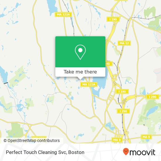 Mapa de Perfect Touch Cleaning Svc