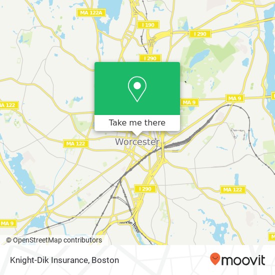 Knight-Dik Insurance map