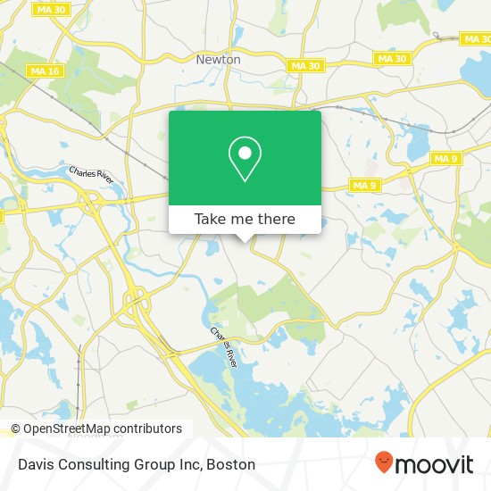 Mapa de Davis Consulting Group Inc