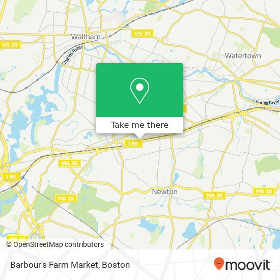 Mapa de Barbour's Farm Market
