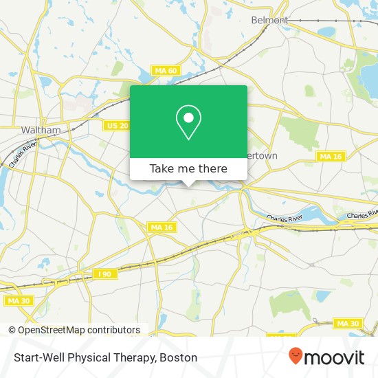 Start-Well Physical Therapy map