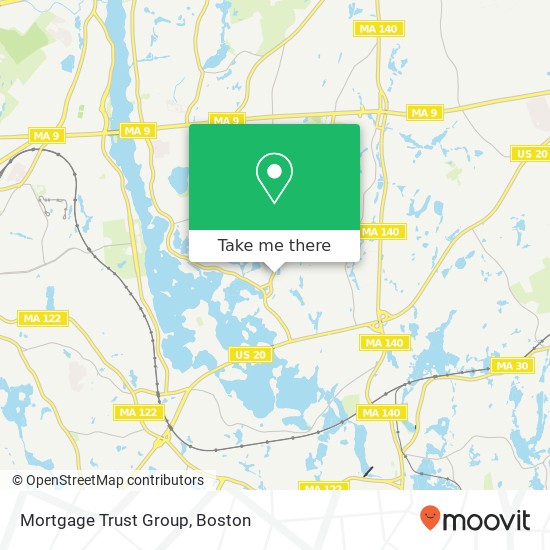 Mortgage Trust Group map