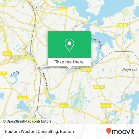 Eastern Western Consulting map