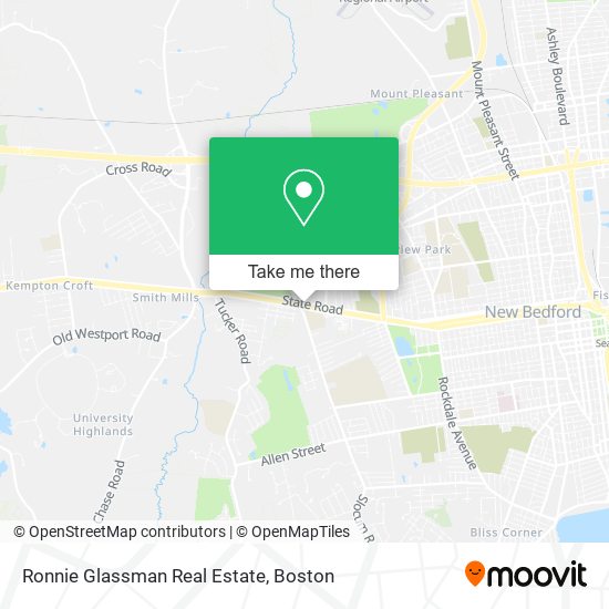Ronnie Glassman Real Estate map