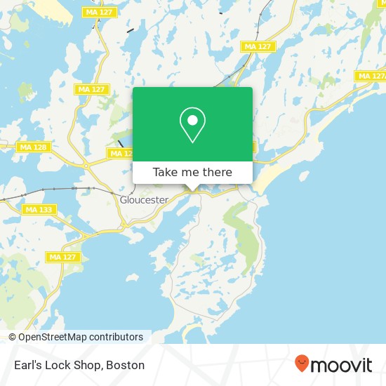 Mapa de Earl's Lock Shop