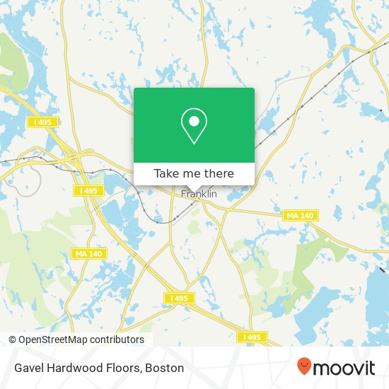 Mapa de Gavel Hardwood Floors