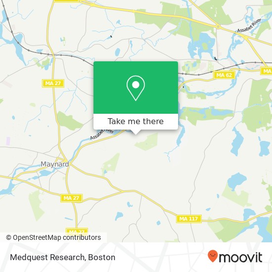 Mapa de Medquest Research