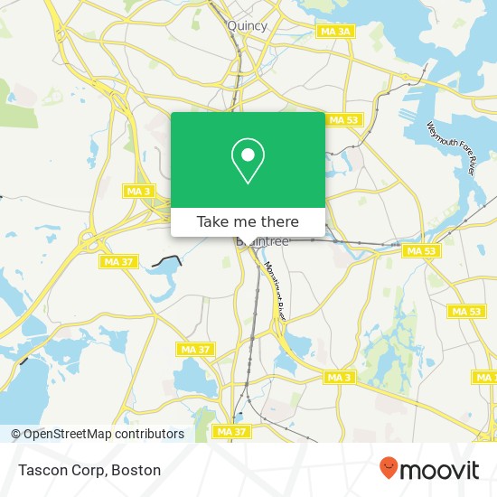 Tascon Corp map