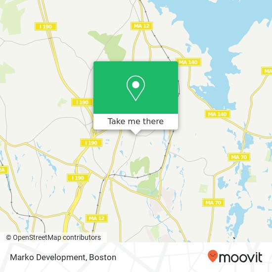 Mapa de Marko Development