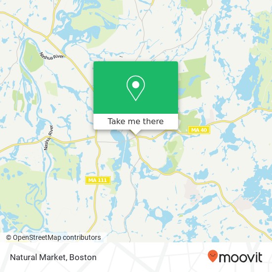 Mapa de Natural Market