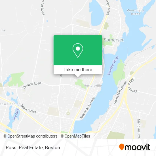 Rossi Real Estate map