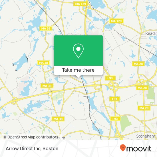 Arrow Direct Inc map