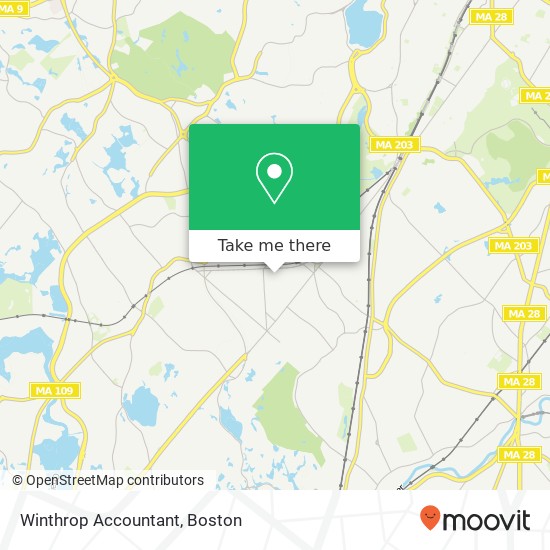 Winthrop Accountant map