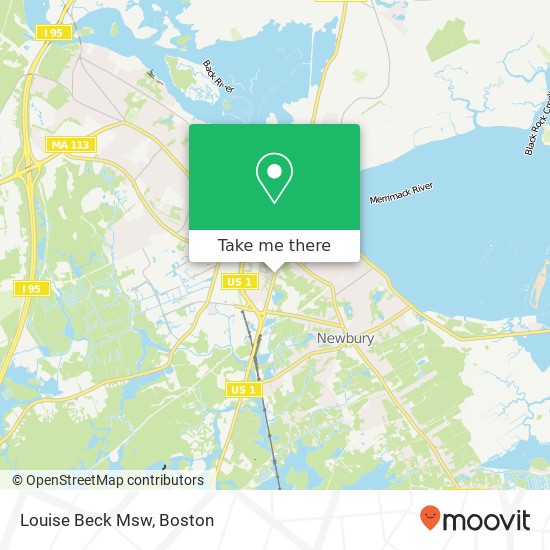 Louise Beck Msw map