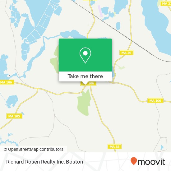 Richard Rosen Realty Inc map