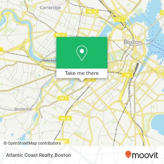 Mapa de Atlantic Coast Realty