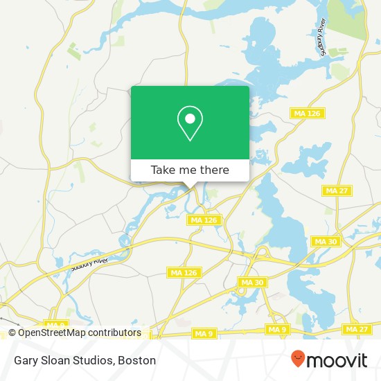 Gary Sloan Studios map