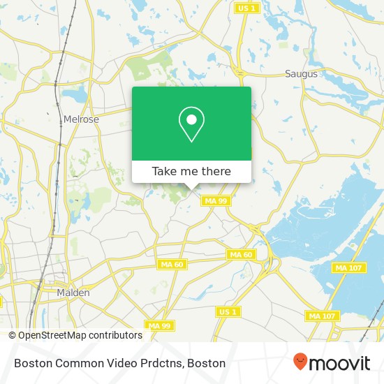 Mapa de Boston Common Video Prdctns