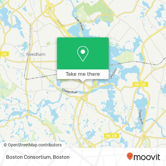 Boston Consortium map