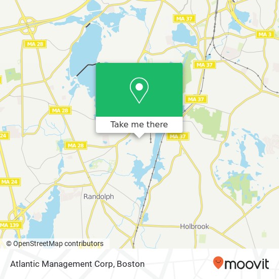 Atlantic Management Corp map