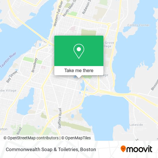 Commonwealth Soap & Toiletries map