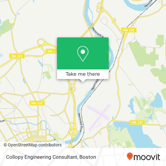 Collopy Engineering Consultant map