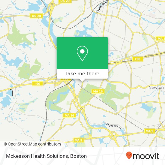 Mapa de Mckesson Health Solutions