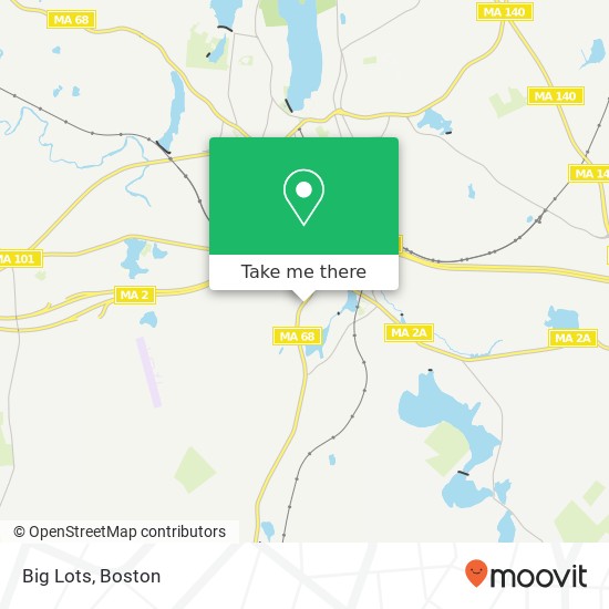 Big Lots map