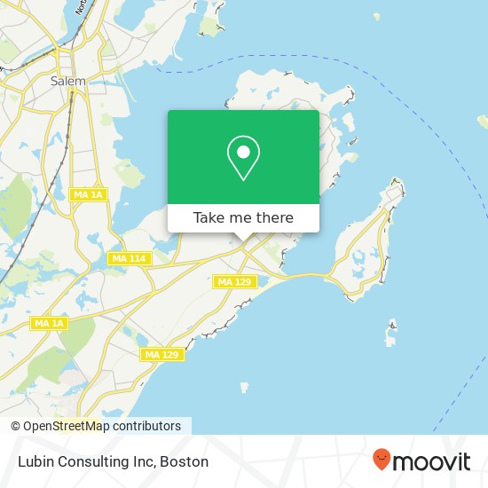 Mapa de Lubin Consulting Inc
