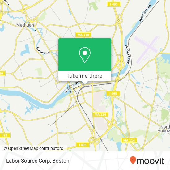 Labor Source Corp map