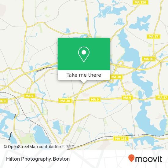 Hilton Photography map