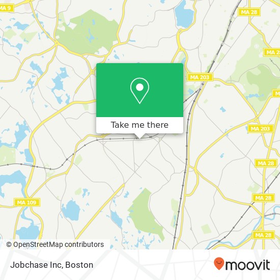 Jobchase Inc map