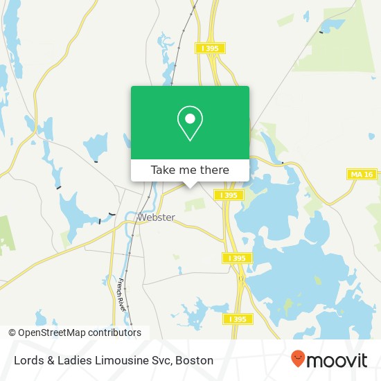 Mapa de Lords & Ladies Limousine Svc