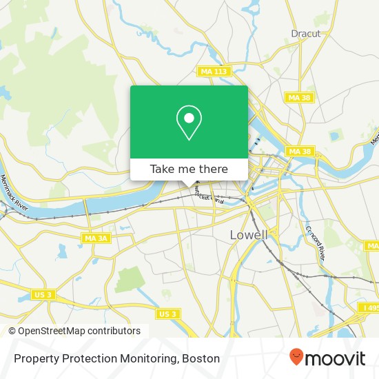 Mapa de Property Protection Monitoring