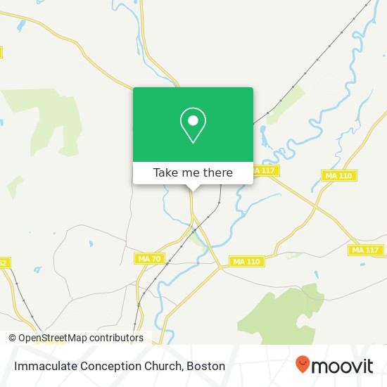 Immaculate Conception Church map