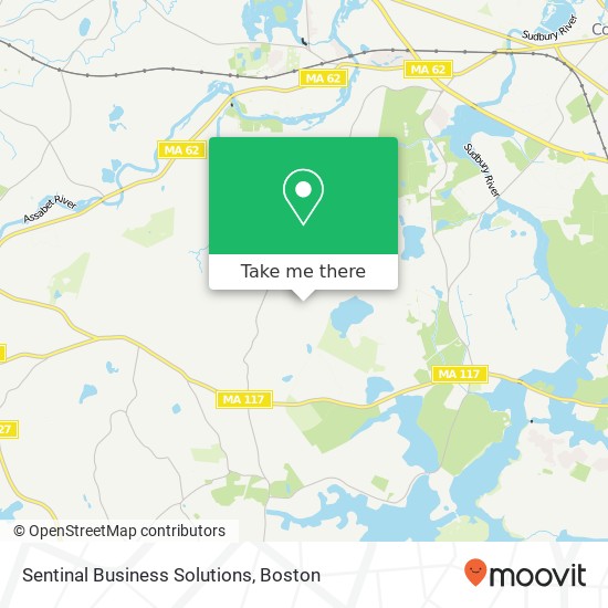 Mapa de Sentinal Business Solutions