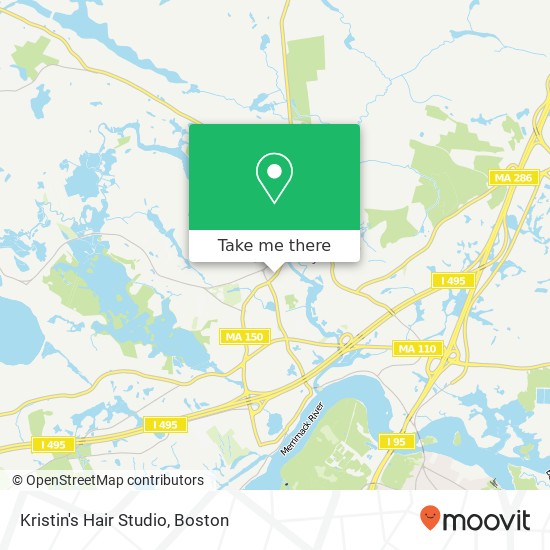 Kristin's Hair Studio map