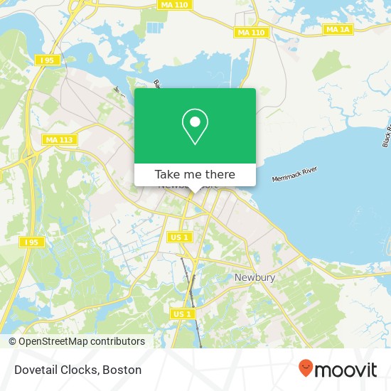 Mapa de Dovetail Clocks