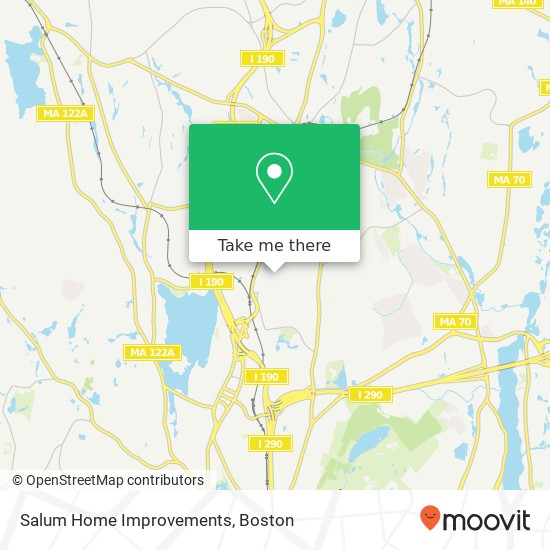 Mapa de Salum Home Improvements