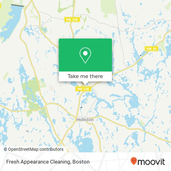 Mapa de Fresh Appearance Cleaning